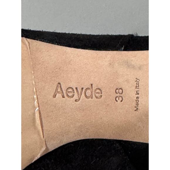 Aeyde side-zip leather Chelsea women’s boots women 7.5 us (new) - Picture 6 of 8